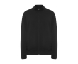 Pull à col roulé en coton et polyester unisexe 280 g/m² Roly couleur noir