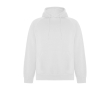Sweat-shirt fait de 57% de coton biologique unisexe 300 g/m² Roly couleur blanc