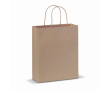 Sac moyen en papier certifié FSC fabriqué dans l'UE 90 g/m² couleur marron