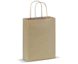 Petit sac en papier certifié FSC fabriqué dans l'UE 90 g/m² couleur marron
