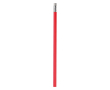 Crayon rond non taillé en plusieurs couleurs avec gomme blanche couleur rouge