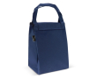 Sac isotherme pliable convertible en couverture de pique-nique couleur bleu foncé