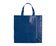 Sac en tissu laminé avec anses assorties et capacité de 10 kg couleur bleu foncé