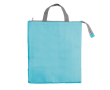 Sac isotherme avec intérieur en aluminium et fermeture zippée couleur bleu ciel