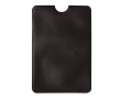 Porte-cartes flexible en plusieurs couleurs avec protection RFID couleur noir