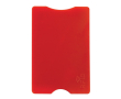 Porte-cartes rigide en plusieurs couleurs avec protection RFID couleur rouge