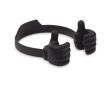 Support pour téléphone portable en forme de deux mains le tenant couleur noir