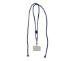 Lanière pour téléphone avec cordon ajustable en plusieurs couleurs couleur bleu foncé