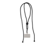 Lanière pour téléphone avec cordon ajustable en plusieurs couleurs couleur noir