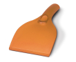 Grattoir à glace disponible en couleurs translucides couleur orange