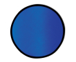 Frisbee pliable nylon disponible en plusieurs couleurs avec pochette couleur bleu