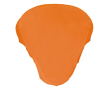 Housse de vélo en polyester disponible en plusieurs couleurs couleur orange