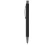 Stylo en aluminium avec finition douce au toucher et encre bleue couleur noir