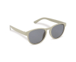 Lunettes de soleil en paille de blé de différentes couleurs UV400 couleur beige