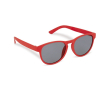 Lunettes de soleil en paille de blé de différentes couleurs UV400 couleur rouge
