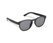 Lunettes de soleil en paille de blé de différentes couleurs UV400 couleur noir