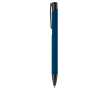 Stylo en aluminium avec revêtement en caoutchouc de plusieurs couleurs couleur rose clair