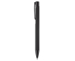 Stylo en aluminium avec revêtement en caoutchouc de plusieurs couleurs couleur noir