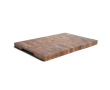 Planche à découper de forme rectangulaire en bois d'acacia couleur bois
