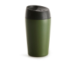 Verre à emporter avec fonction ouverture et fermeture à bouton 240ml couleur vert