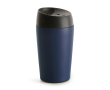 Verre à emporter avec fonction ouverture et fermeture à bouton 240ml couleur bleu foncé