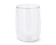 Verre à café à double paroi avec capacité de 320ml couleur transparent