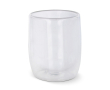 Verre à café en double paroi avec capacité de 230ml couleur transparent