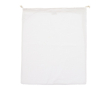 Sac réutilisable en coton pour fruits et légumes 40x45 cm couleur blanc