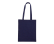 Sac en toile de coton de couleur avec certification OEKO-TEX 280 g/m2 couleur bleu foncé