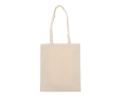 Sac en toile de coton avec certification OEKO-TEX 280 g/m2 couleur beige