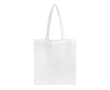 Sac en coton avec certification OEKO-TEX de couleurs 140 g/m2 couleur blanc