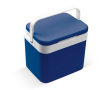 Glacière rigide en plastique colorée avec poignée de transport 10L couleur bleu