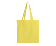 Sac en coton avec certification OEKO-TEX de couleurs 140 g/m2 couleur jaune