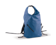 Sac à dos roll-top résistant à l'eau avec poche frontale 22L couleur bleu