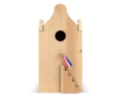 Maison en bois spéciale pour oiseaux en bois FSC couleur bois