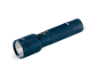 Lampe compacte en aluminium avec lumières LED et piles incluses couleur bleu foncé