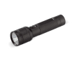 Lampe compacte en aluminium avec lumières LED et piles incluses couleur noir