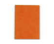 Bloc-notes avec couverture souple en plusieurs coloris de 150 feuilles couleur orange