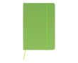 Carnet en RPET et PU de couleurs vives avec pages lignées FSC A5 couleur vert olive