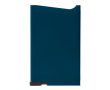 Porte-cartes en ABS de différentes couleurs avec bouton et RFID couleur bleu foncé