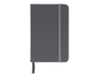 Carnet en RPET et PU de couleurs vives avec pages lignées FSC A6 couleur gris