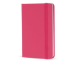 Carnet en PU de plusieurs couleurs vives avec pages lignées FSC A6 couleur rose