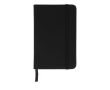 Carnet en RPET et PU de couleurs vives avec pages lignées FSC A6 couleur noir