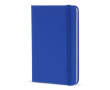 Carnet en PU de plusieurs couleurs vives avec pages lignées FSC A6 couleur bleu
