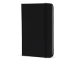 Carnet en PU de plusieurs couleurs vives avec pages lignées FSC A6 couleur noir