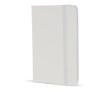 Carnet en PU de plusieurs couleurs vives avec pages lignées FSC A6 couleur blanc