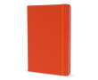 Carnet en PU de plusieurs couleurs vives avec pages lignées FSC A5 couleur orange