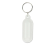 Porte-clés en forme de flotteur en différentes couleurs couleur blanc