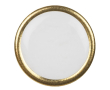 Pin commémoratif rond en métal à personnaliser Ø20mm couleur doré