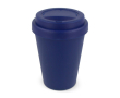 Gobelet à emporter en plastique recyclé aux couleurs vives 250ml couleur bleu foncé